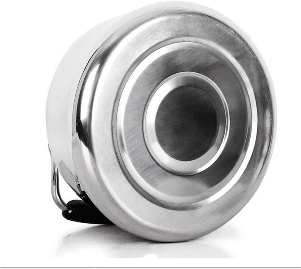 Kitchen - Hervidor de acero inoxidable 304 grueso de gas de inducción, hervidor universal para restaurante familiar, para el hogar, la oficina, al aire libre, 4 litros