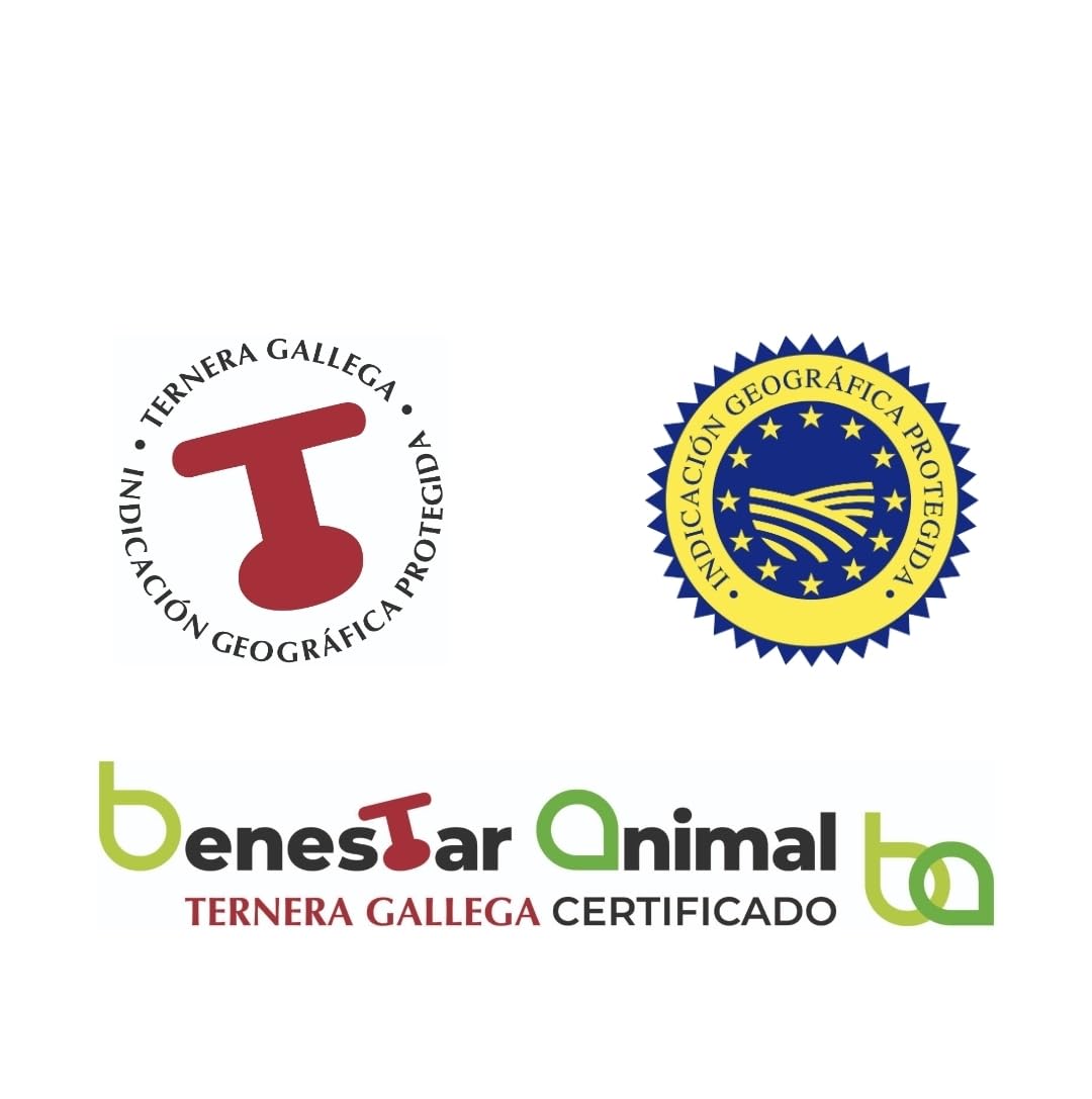 Entrecot Ternera Gallega IGP 1 Kg Corte con Hueso Envasado al Vacío