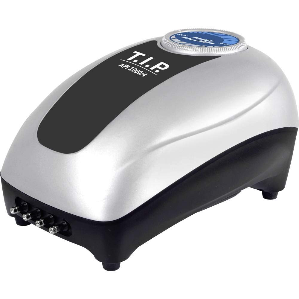 T.I.P. Teichbelüftungsset API 1000/4, regelbare Pumpe 450–900 l/h – Belüfter für Teich & Aquarium, inkl. Zubehör, Eisfreihaltefunktion, leise & energiesparend
