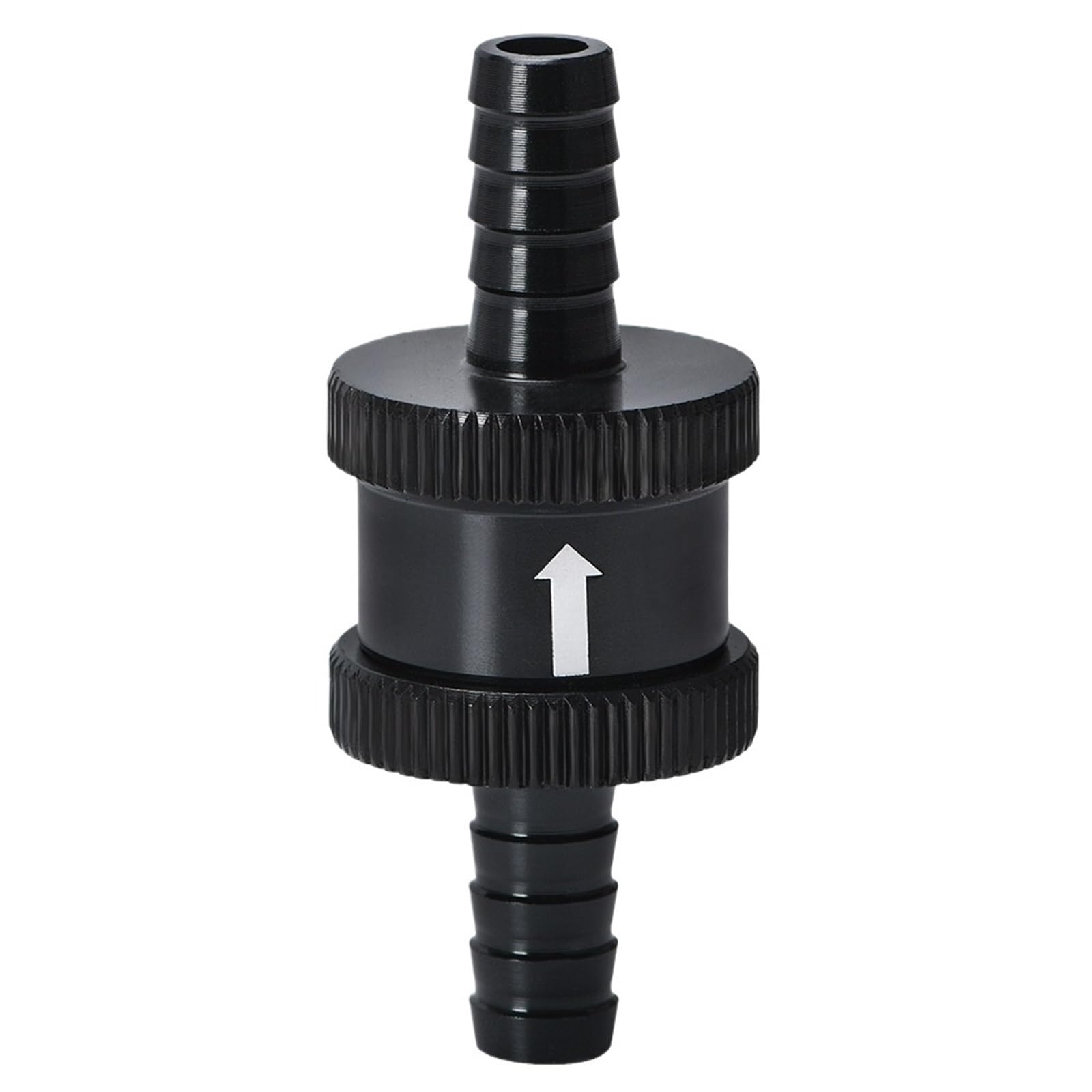 4MM / 6MM / 8MM / 10MM / 12MM / 14MM Non Return 1-Way Check Valve(8MM Black)