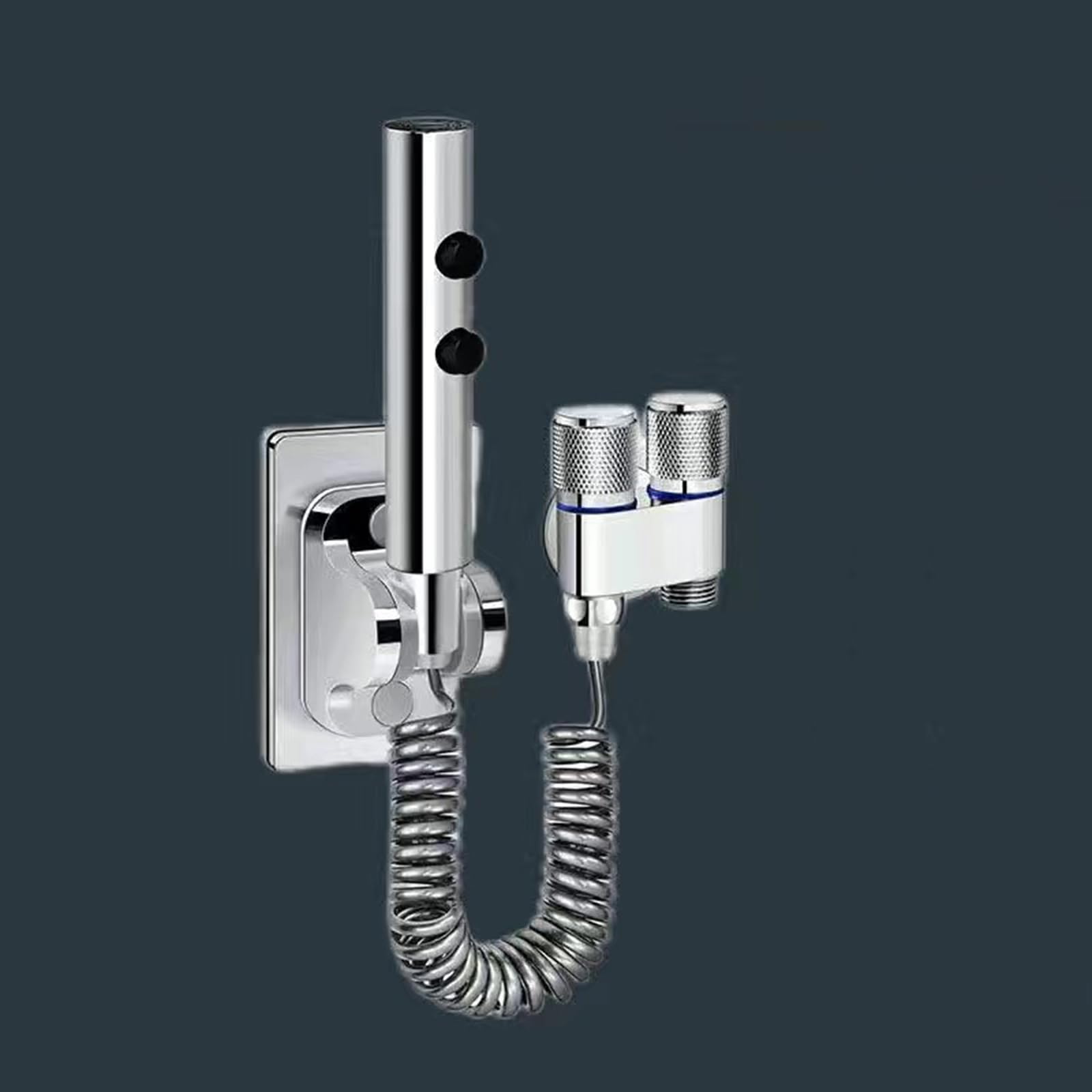 Grifo de Bidet para Baño Ducha Bidet para Wc para Lavado de Inodoros,Higiene Personal,Baño de Mascotas,enchapado,B