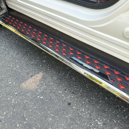 Estribos 2pcs Dodge Durango 2018-2025 aluminio y plástico miniatura 5