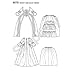 Simplicity 8578 Women's 18th Century Gown Historical Costume Sewing Pattern, Sizes 14-22