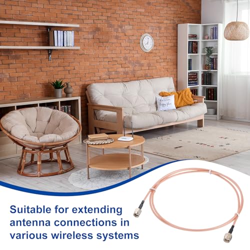 Cable de extensión de antena SMA extensor de cable coaxial de baja pérdida RG316 para red WLAN 4