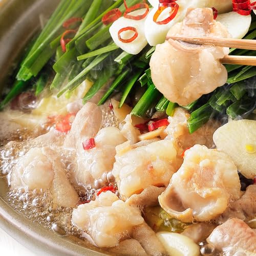 博多牛もつ鍋 10人前 醤油味 お手軽セット(もつ・スープのみ)[30日以内に出荷予定(土日祝除く)] もつ鍋 もつ 鍋 牛もつ鍋