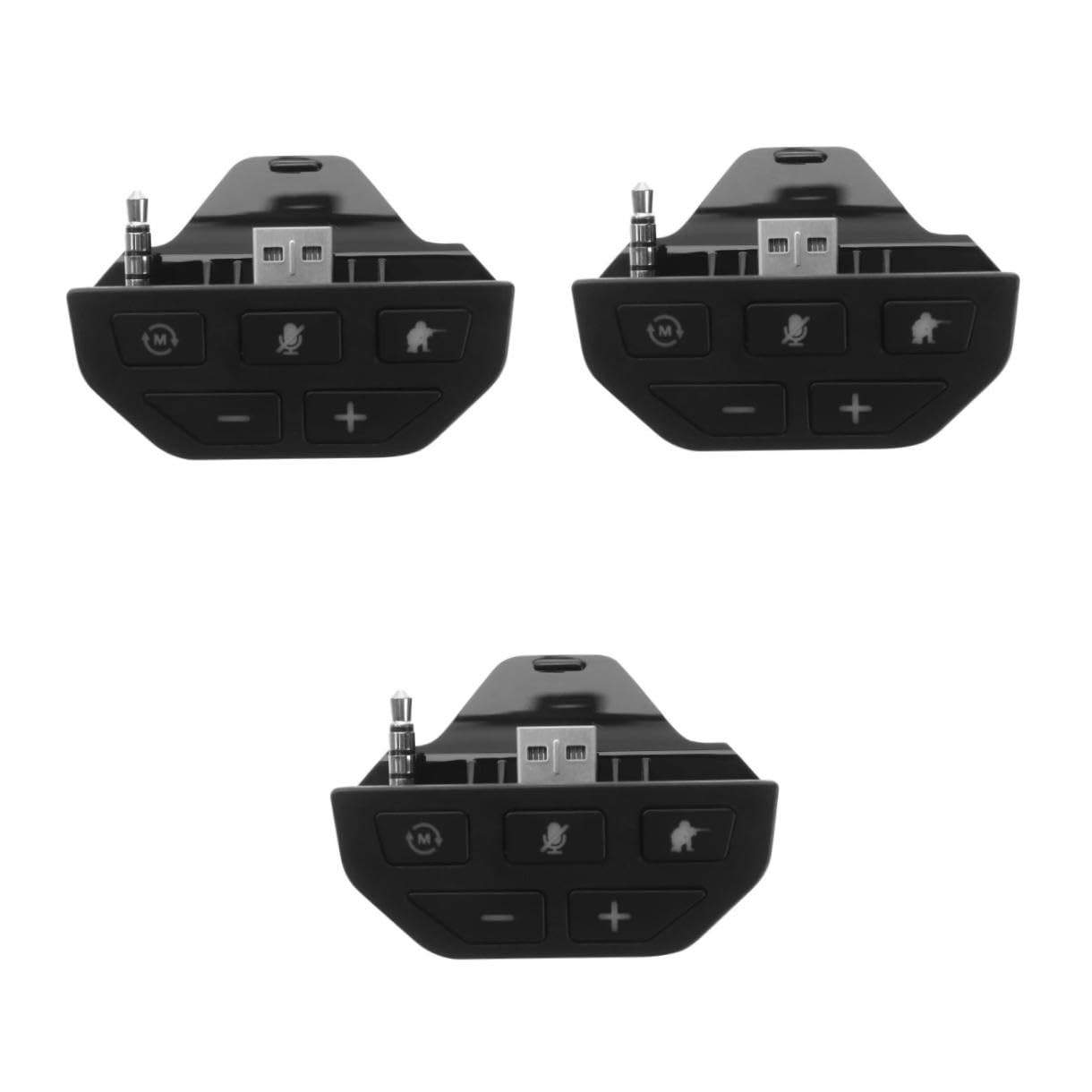 UKCOCO 3pezzi Adattatore Stereo Per Cuffie Gaming Compatibile Con Controller One Leggero e Portatile Funzionalità Di Microfono Integrato Effetti Sonori Potenziati Per Esperienza Di Gioco