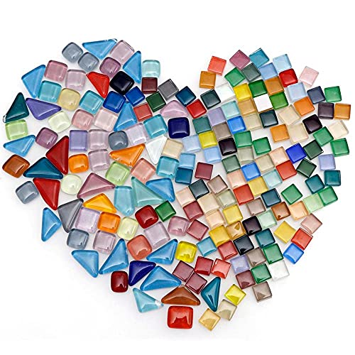 Mosaic Tiles For Crafts Bulk, Stained Glass Supplies Child Diy Crafts, Picture Frames, Flowerpots –Irregular Tiles #TOP4