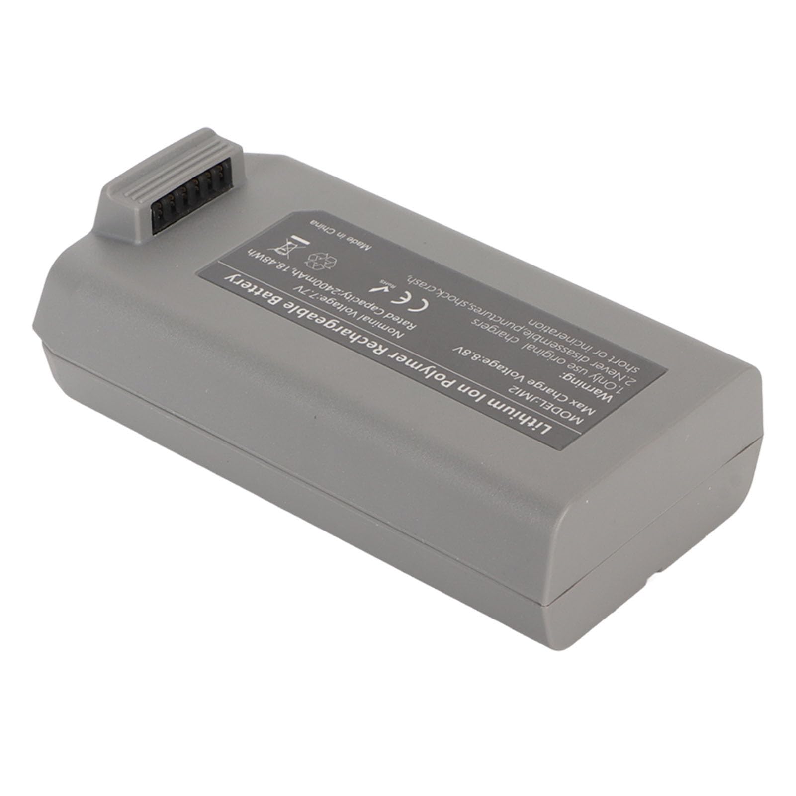 Inteligentny Akumulator Lotu, Lekki Zapasowy Akumulator do Drona 2400 MAh do Mini 2 Mini 2 SE Mini SE, 40 Minut Czasu Lotu Monitorowanie Stanu Akumulatora w Czasie