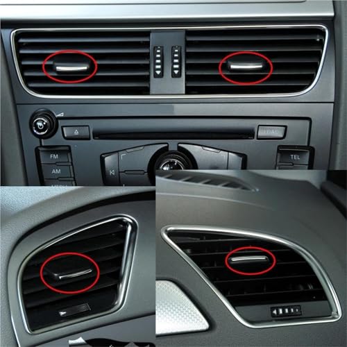 Difusor de aire acondicionado Audi A4 B8 y S4: acabado impecable para salpicadero 5