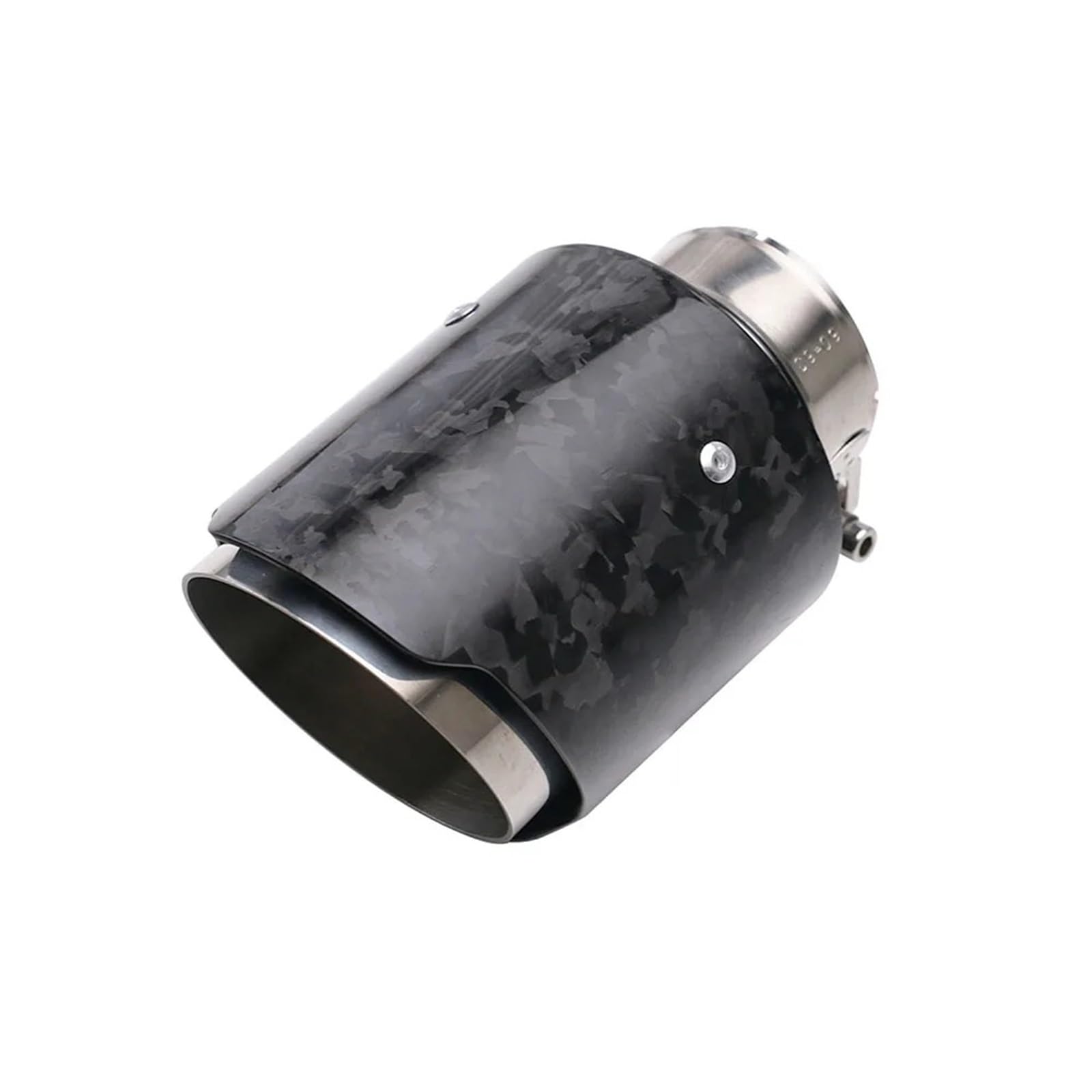 Scarico Tubo Terminali Di Scarico In Fibra Di Carbonio Lucida Da 102 Mm, Terminali Di Scarico Universali