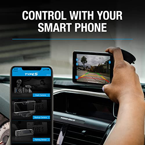 Type S | Vehicle Backup Cameras, 1080P Hd Monitor, 120° Wide Angle Camera, Waterproof, Night Vision, Rear View License Plate Reverse Camera For Truck, Car, Suv, Camper #TOP3