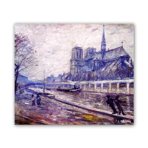 Tableau Décoration Paris Notre Dame Picabio pour une Ambiance Artistique de Salon
