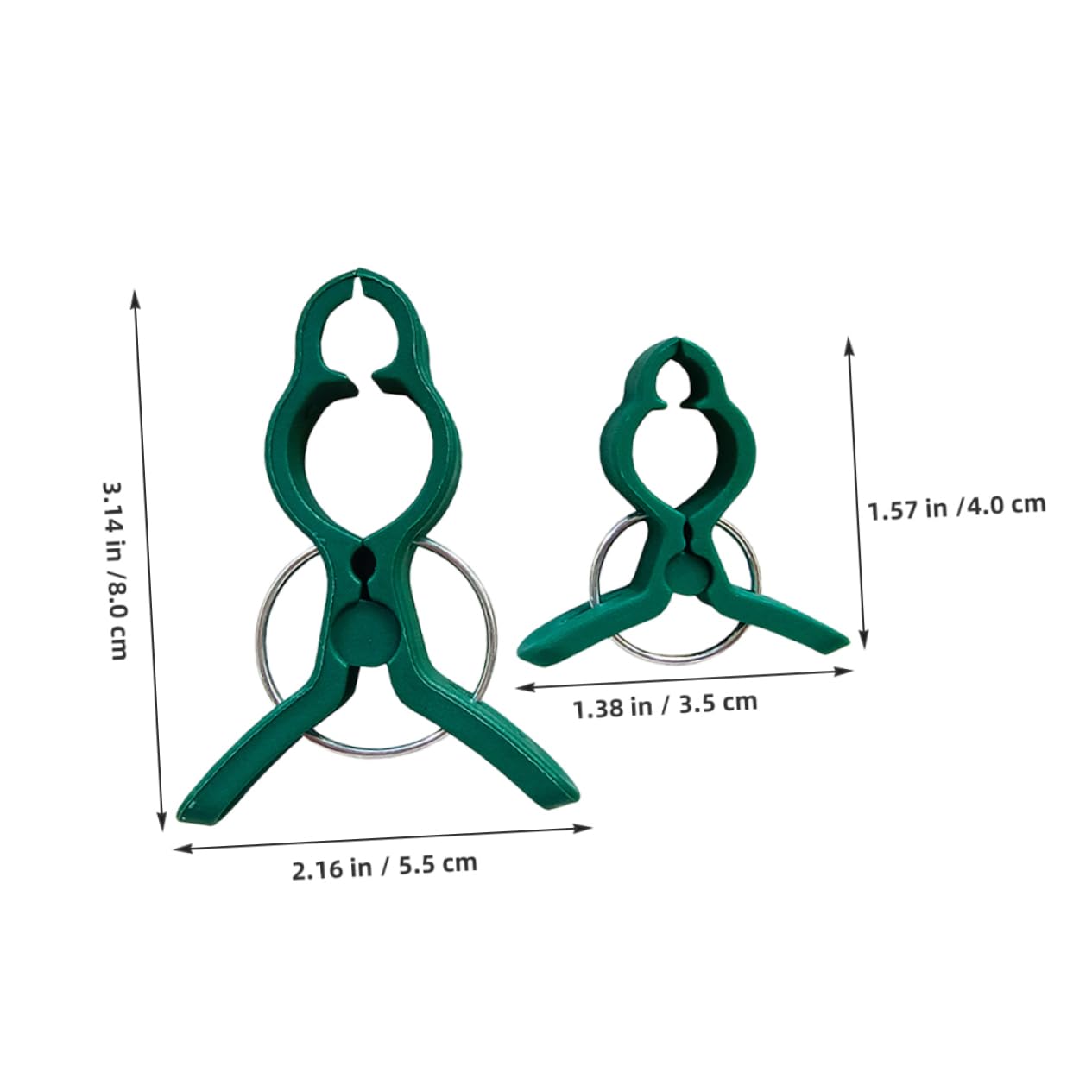Sosoport 5 Sätze Pflanzenclip Set Gartenclip Zum Umpflanzen Gemüsehalterung Topfpflanzen Tomatenstützen Tomatenpflanzen Kletterclips Für Den Außenbereich Kunststoff 50 Stück * 5