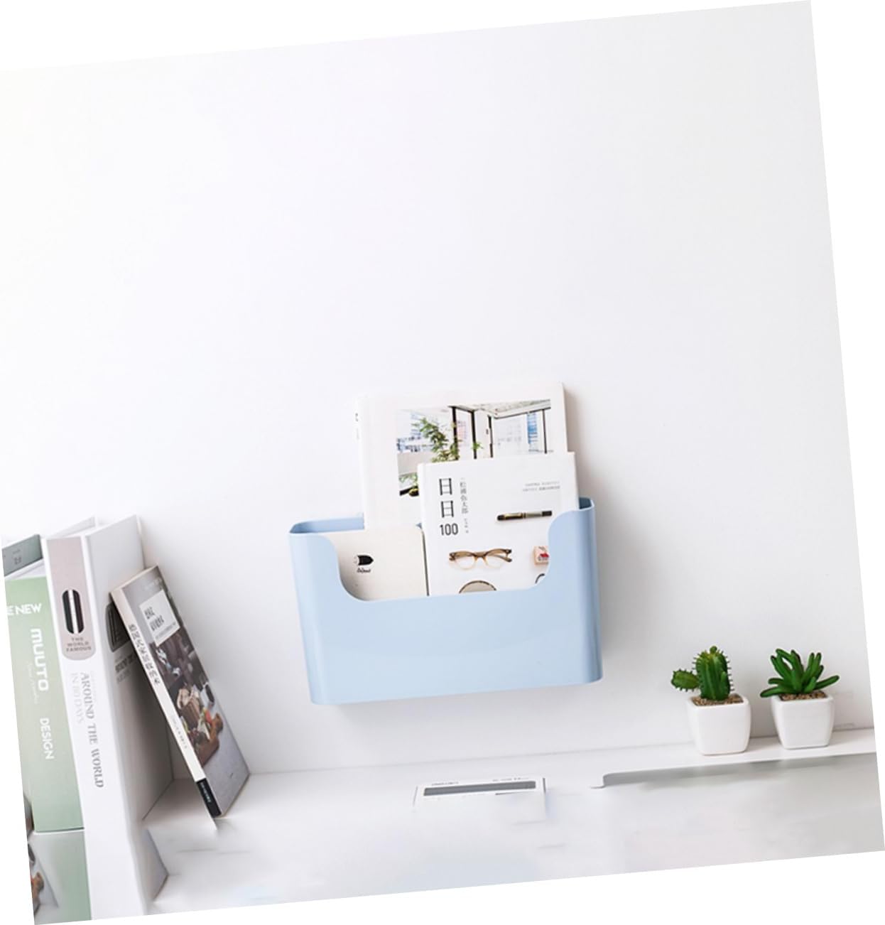 1Pc Creative Kitchen Storage Mounted Organizer for Refrigerator Bathroom Corridor and Stylish Design Easy Installation Craftsmanship for Home image 4