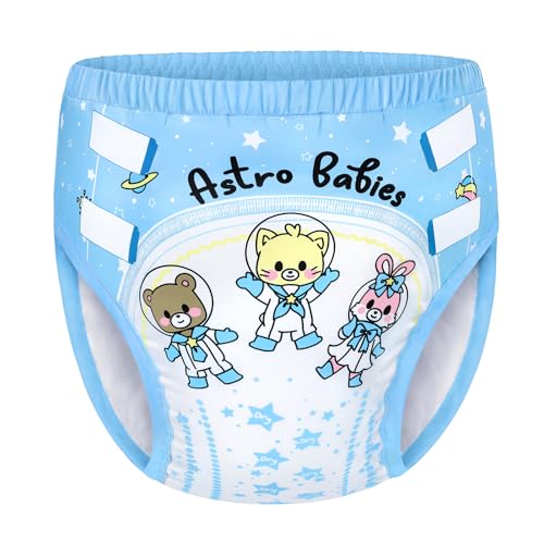 Image of Littleforbig Soft Silky Underwear Comfortable Washable Reusable Adult Training Pants - Astro Babies
