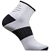 Plantar Fasciitis Sock - Compression Heel / Arch Support, Foot Sleeve, Ankle Socks (L/XL, White)