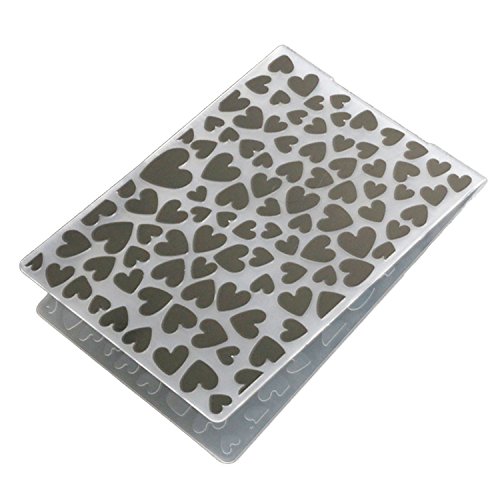 Embossing Folders,4 Assorted Patterns Embossing Folder Plastic Templates Molds Tools For Diy Craft Scrapbooking Photo Album Card Decoration Christmas Gift Style A #TOP2