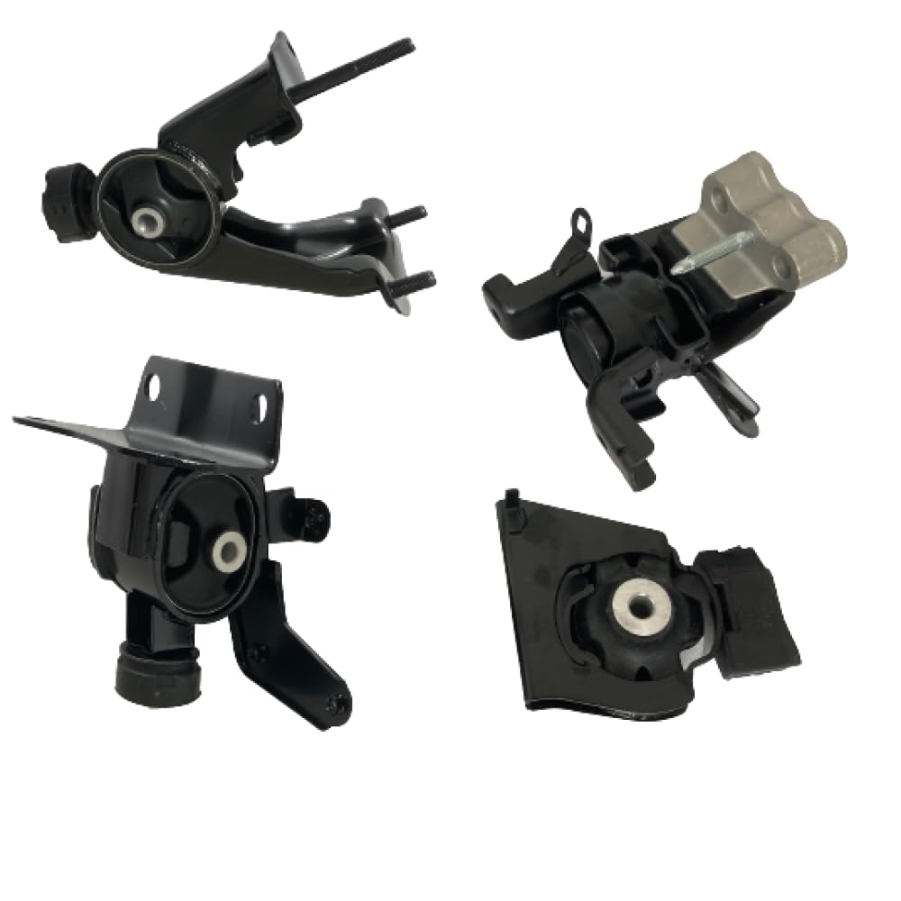 4PCS Engine Motor & Trans Mount Set Compatible with Pontiac Vibe 1.8L FWD 2009 2010 Corolla / Matrix 1.8L 2009 2010 2011 2012 2013 with Automatic Trans Mount for A62015 A62023 A62027 A62022
