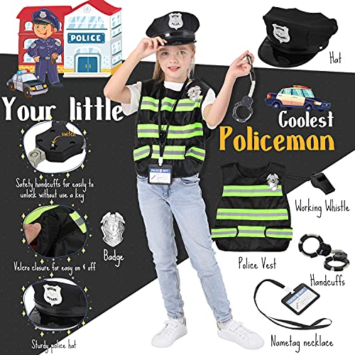 Fedio Kids Dress Up Trunk Boys Role Play Costume Set For Kids Age 37, Doctor