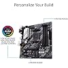 ASUS Prime B550M-A WiFi II AMD Micro ATX Motherboard with PCIe 4.0, WiFi 6, ECC Memory, HDMI 2.1, RGB Header