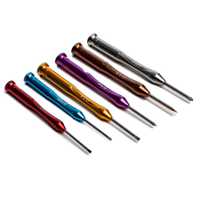 HuronPrecision Jewelers Screwdriver Set w/Box 6 pc