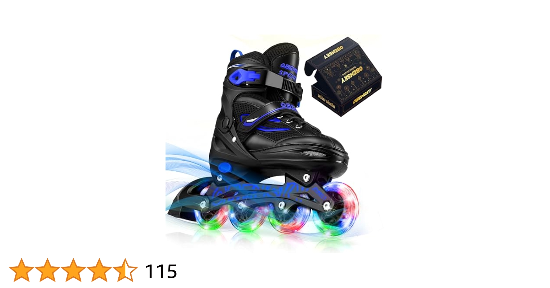 Amazon.com : OBENSKY Adjustable Inline Skates for Boys and