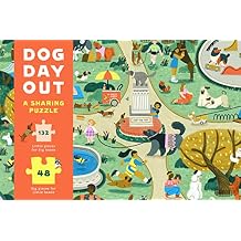 Laurence King Dog Day Out 180-Piece Jigsaw Puzzle A Sharing Puzzle for Kids and Grown-Ups