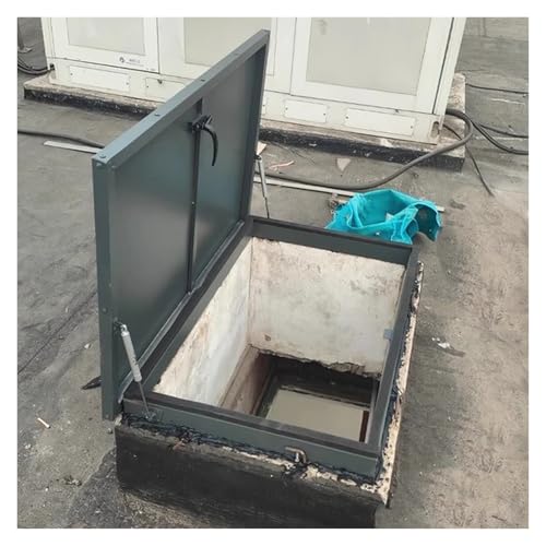 Puerta de acceso al techo de 400x600 mm con asa para ático y sótano 2