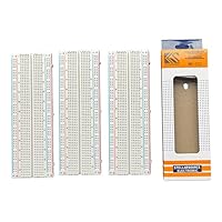 3 Stück MB102 Breadboard - lötfreies Prototyping Board Steckboard AR-duino, Raspberry Pi