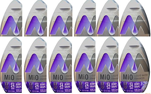 Mio Liquid Water Enhancer New Flavor Berry Grape