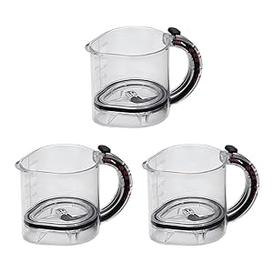 Saker Adjustable Multi-Functional Measuring Cup,4-in-1 Cup for Liquids and Solids, Removable Base, Dishwasher Safe, No-Mess Baking and Cooking Tool (3)