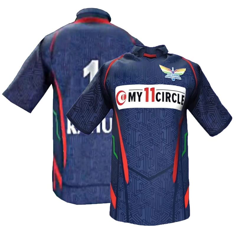 Buy LSG IPL Jersey 2023 (89Years) Multicolour at Amazon.in