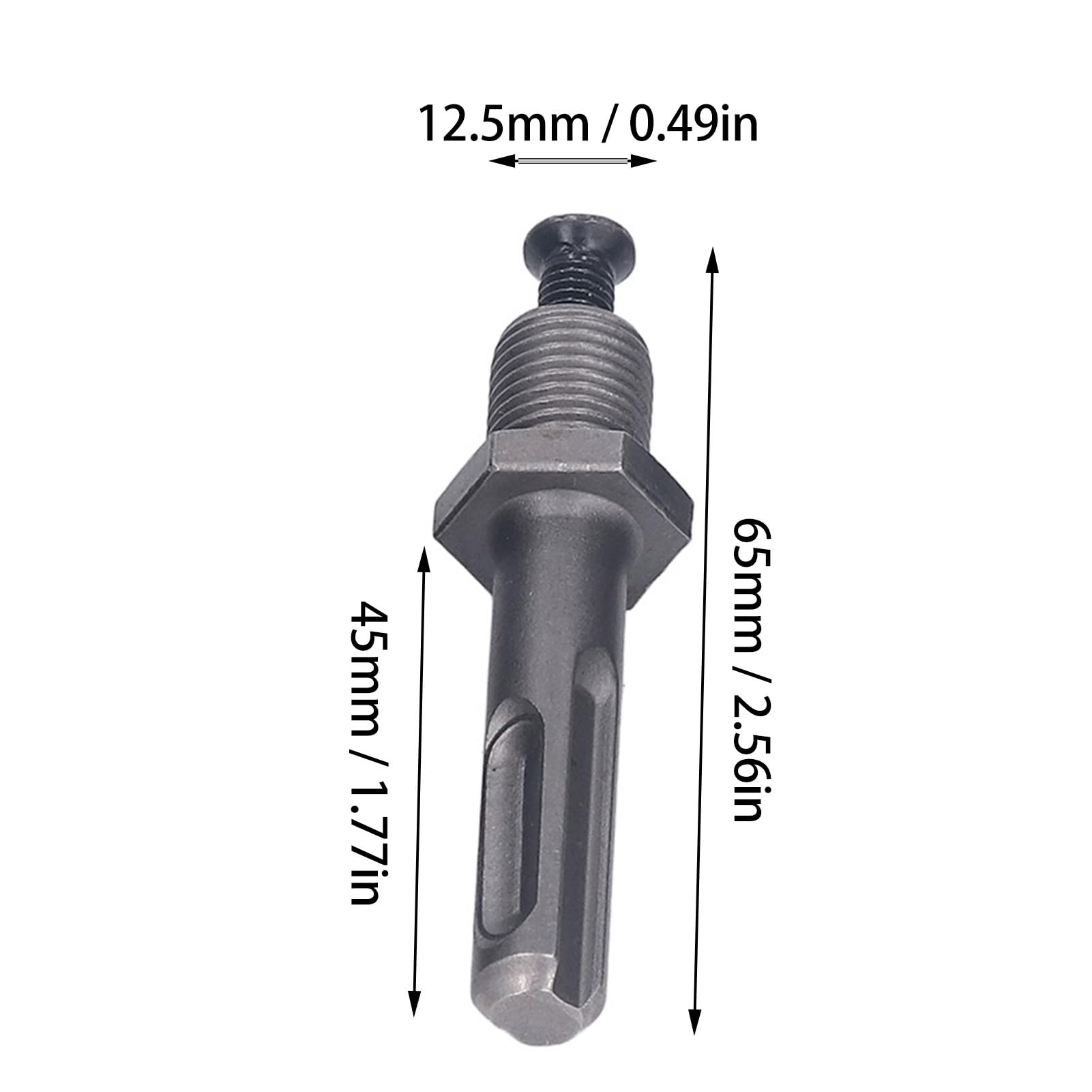 Zestaw uchwytów wiertarskich ręcznych stop ABS 2-13mm gwint o wysokiej dokładności samozaciskowy uchwyt wiertarski z 3-częściowym adapterem do obróbki drewna