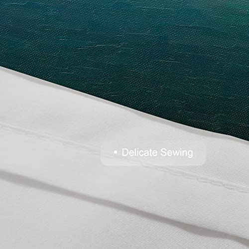 Baonews Aqua Red Abstract Painting Tapestry,Pastel Art Watercolor Large Wall Hanging Polyester Tablecloths Tapestry Bedroom Room Living Room Dorm 51.2 X 59.1 Inches #TOP3