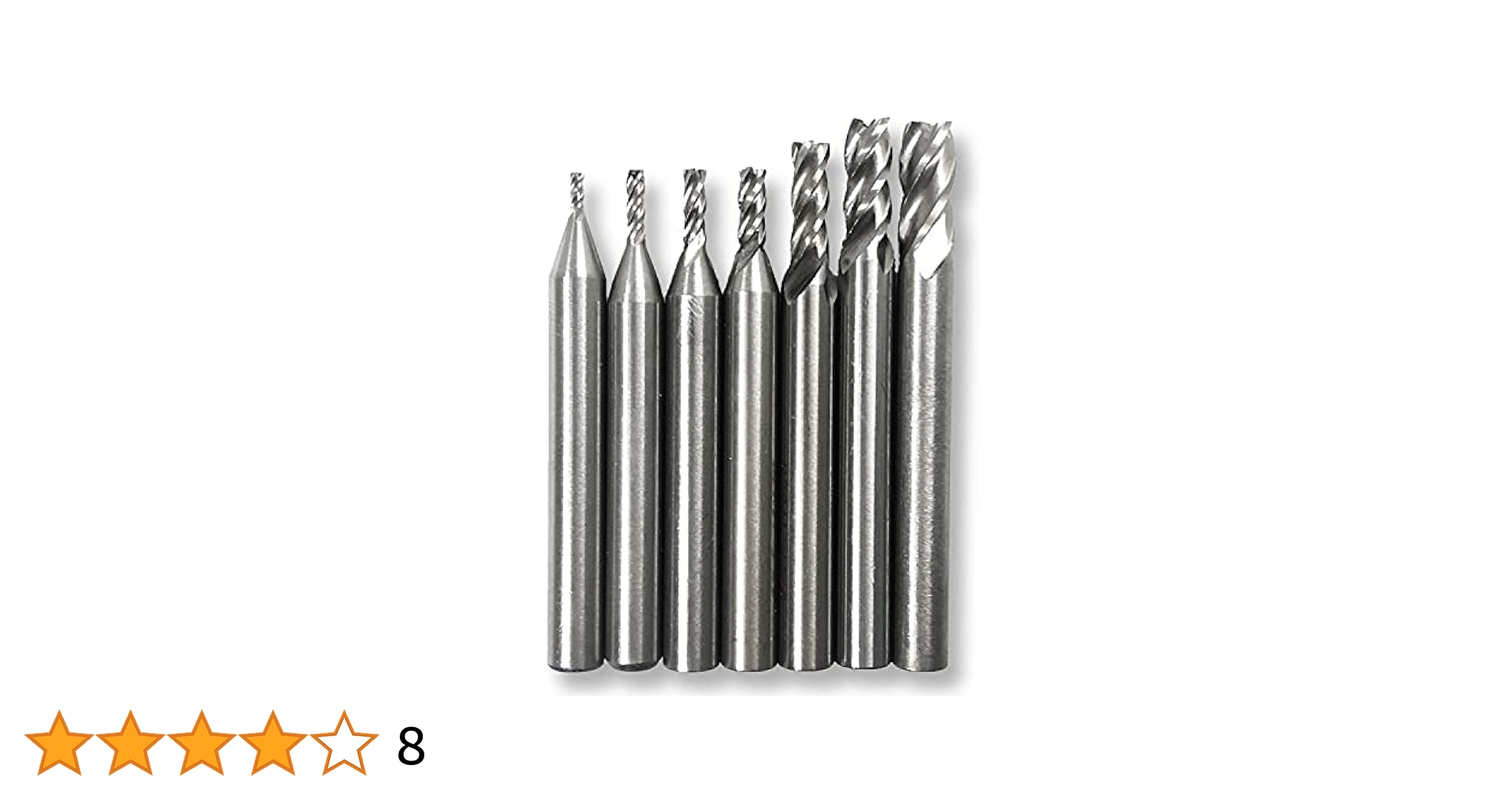 超硬エンドミル(NSTOLL)5本セット 超硬エンドミル(NSTOLL)5本セット 超硬エンドミル(NSTOLL)5本