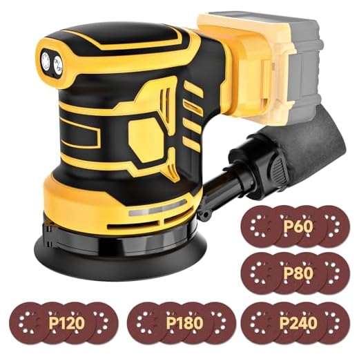 Cordless 5-Inch Orbital Sander