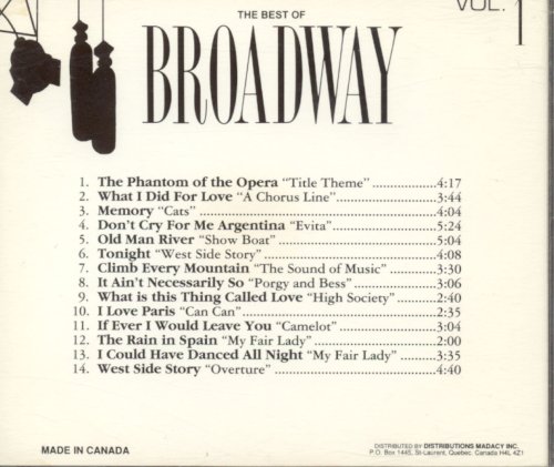 the Best of Broadway 3 CD set - Amazon.com Music