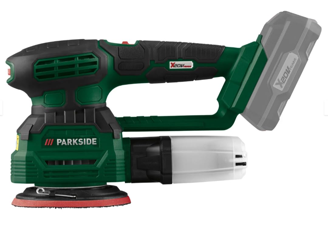 Parkside PMSA 20-Li A1 - Lijadora multifunción (20 V, 3 en 1, sin batería ni cargador, lijadora, lijadora multifunción)