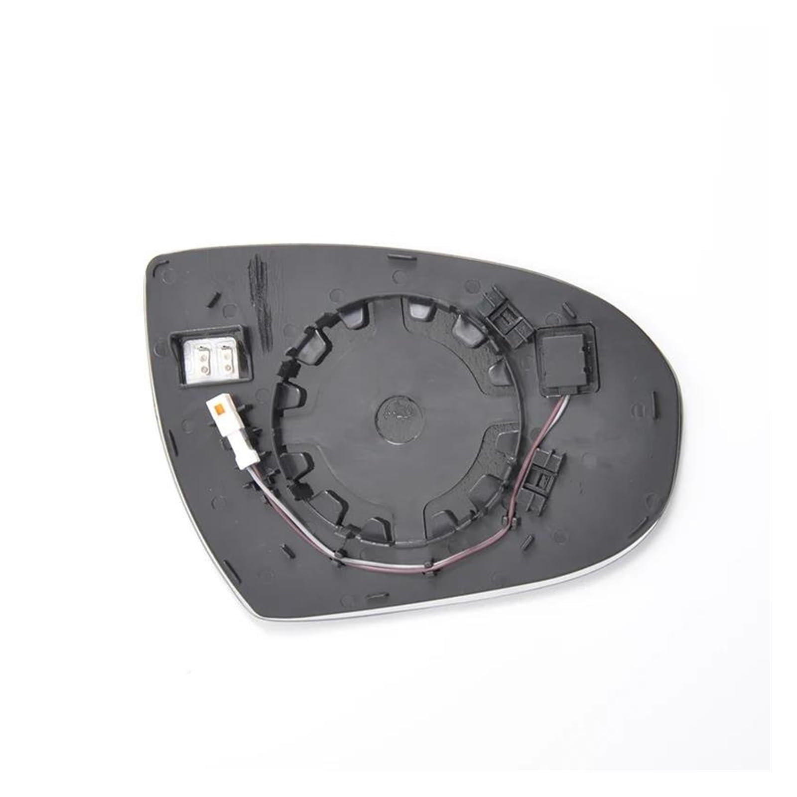 Glace Rétroviseur Verre Miroir Chauffant D'avertissement D'angle Mort Voiture Pour HYUNDAI Pour TUCSON 2015-2020 2016 2017 2018 2019 Verre Rétroviseur (Size : La gauche)