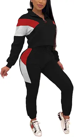Nimsruc Two Piece Outfits For Women Lounge Pants Sets