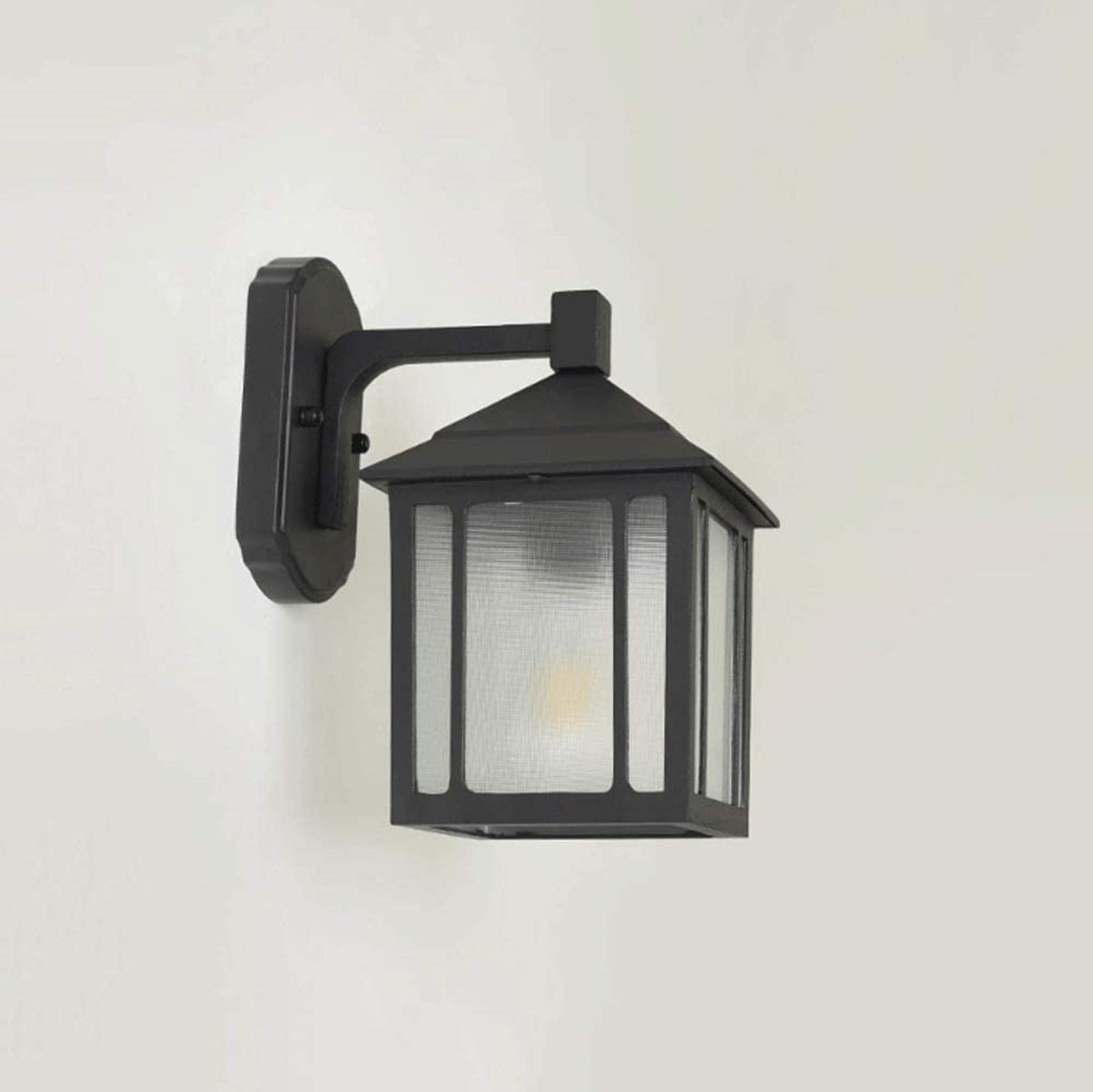 Wall Lamp, Outdoor Balcony, Garden, Courtyard Wall Lamp, Stairs, Aisle Exterior Wall Lamp, Aluminum, Glass Lampshade, Outdoor Waterproof, Anti-rust, Sun Protection, Anti-oxidation