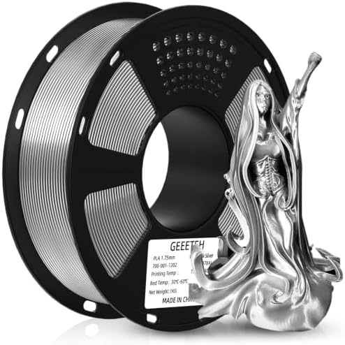 Geeetech PLA Silk Silver 1.00kg