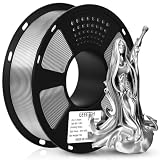 GEEETECH PLA Filament 1,75mm Silk Silber, 3d Drucker printer Filament PLA 1KG Spool