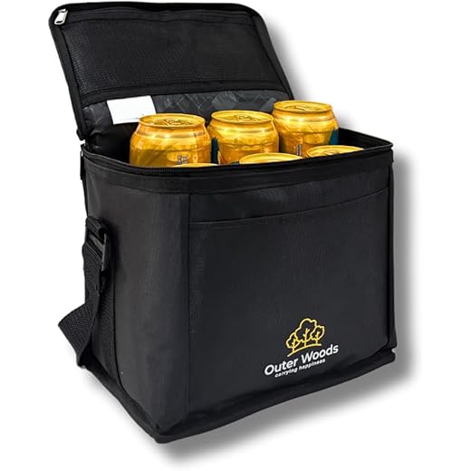 Outer Woods Insulated Cooler Bag 6 Can 500ml