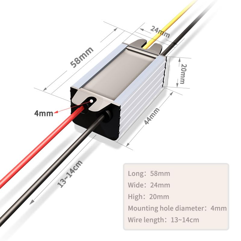 12V24V~7V 1A-3A DC-DCコンバーター 降圧モジュール 7.5V 電圧安定レギュレータ 自動降圧パワーコンバーター