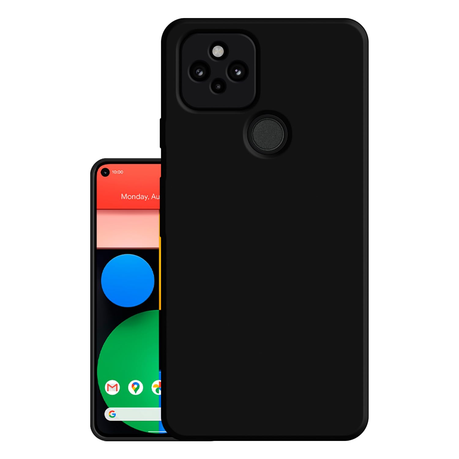 Hello Zone Exclusive Rubberised Matte Finish Soft Back Case Cover for Google Pixel 4a 5G - Black (B0CG3LNP3W) Amazon Price History, Amazon Price Tracker