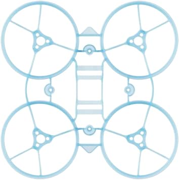 Compatible With Drone Models Air65 II Brushless Whoop Frame 65mm Tiny Whoop FPV Racing Drone Frame PartsBlue