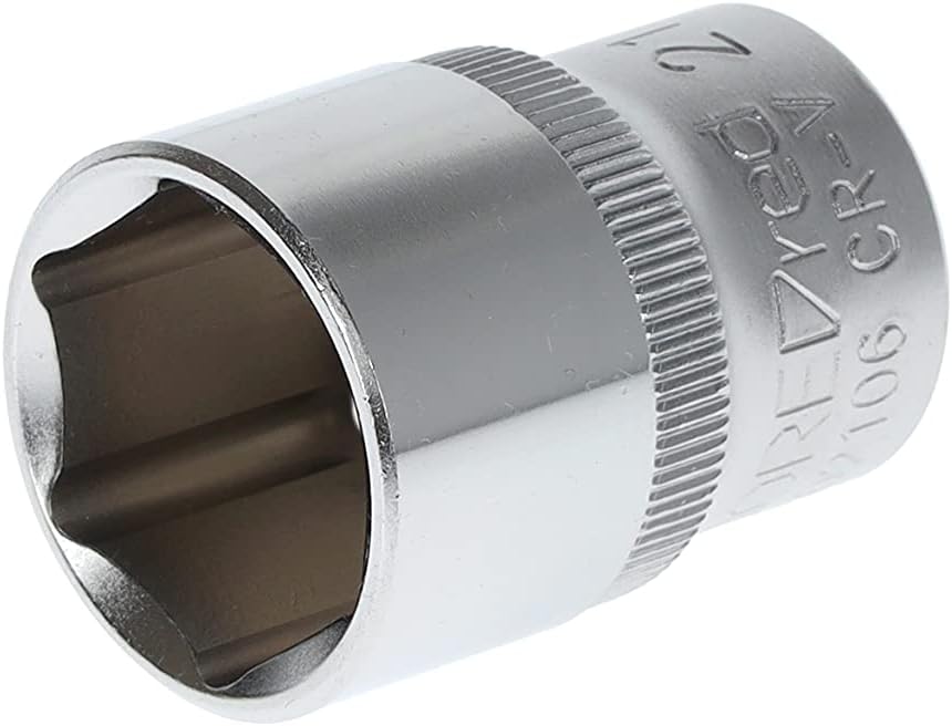 GEDORE red Socket, 1/2" 12.5 mm drive, hexagonal, 21 mm AF, Tool, R610002106, steel