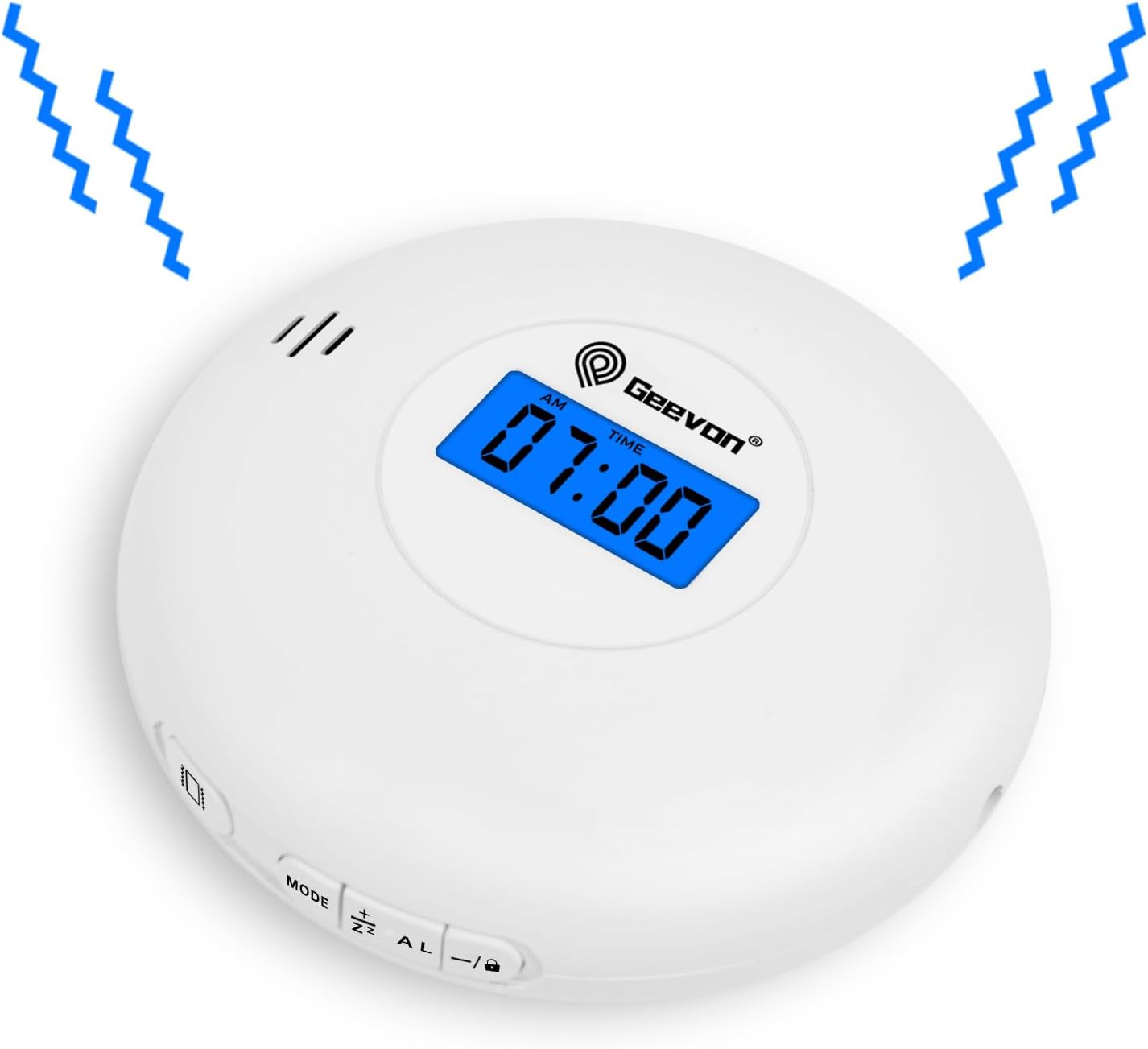 Geevon Vibrating Alarm Clock for Heavy Sleepers, Extra Loud Bed Shaker