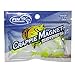 Fin Commander Slab Curly 12-Piece Curly Tail Jig Pack, White/Chartreuse